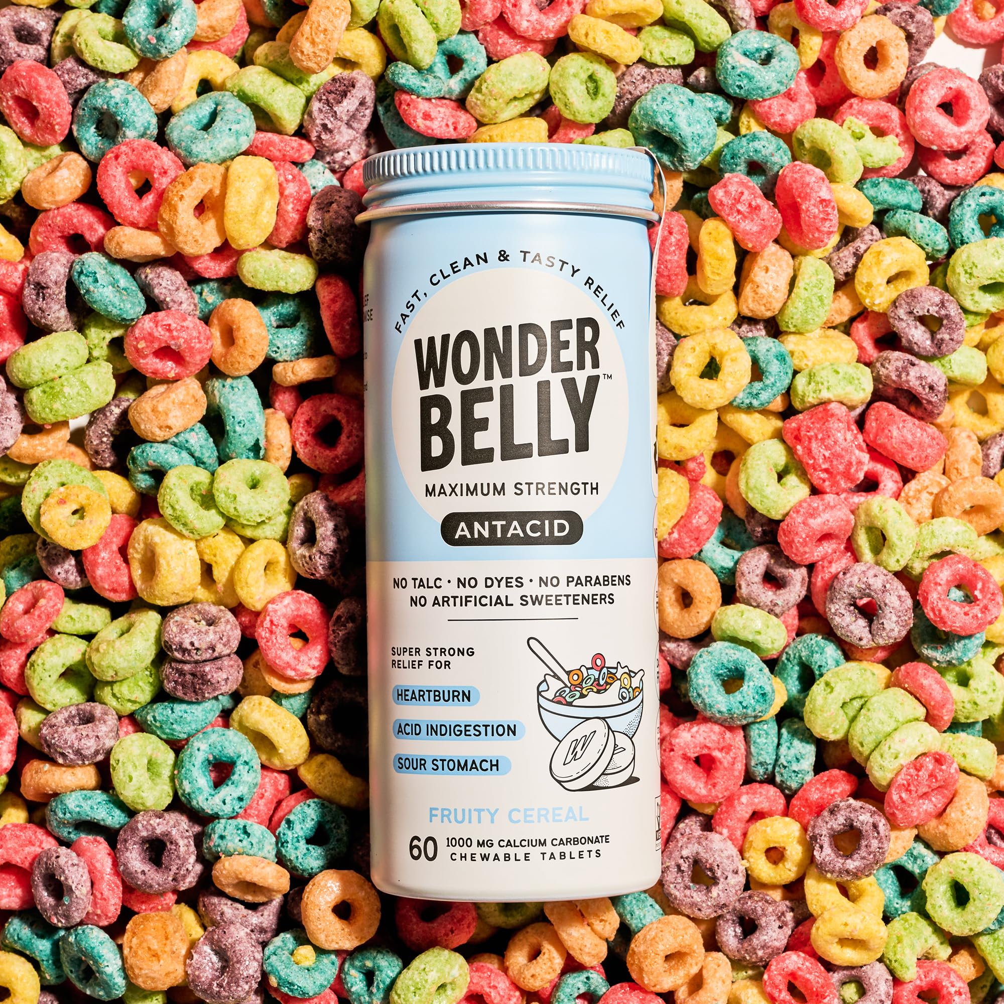 Wonderbelly milk-fruit flavor swatch, pleasant taste during use.