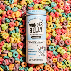 Wonderbelly milk-fruit flavor swatch, pleasant taste during use.