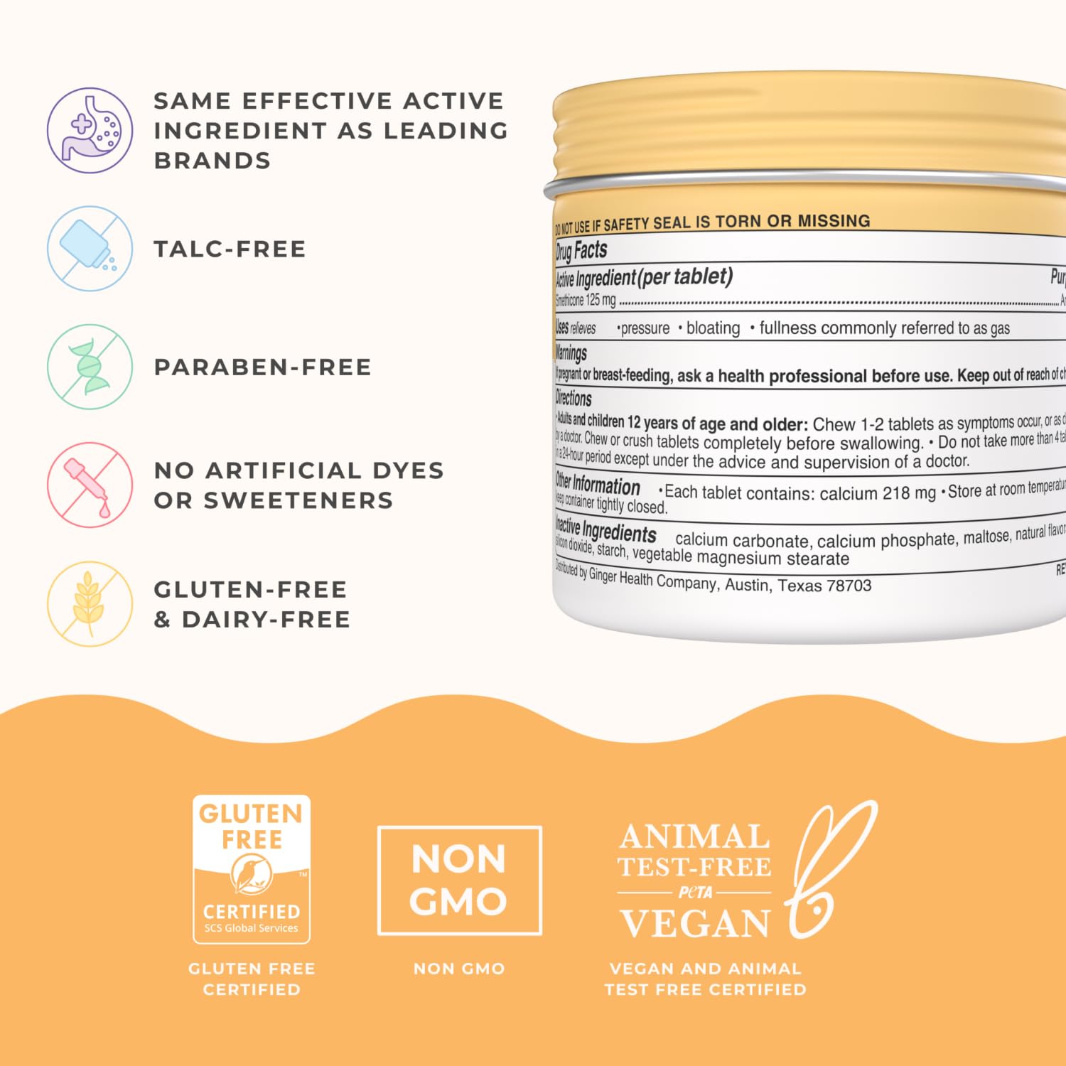 Wonderbelly Mango Smoothie chew shows tasty flavor with fast-acting relief