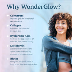 Bovine colostrum ingredients visual