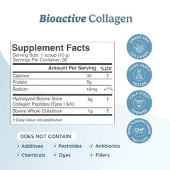 Dissolving WonderCow collagen powder in 8 oz of water