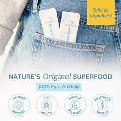 WONDERCOW bottle closeup, unflavored formula for gut-supporting nutrition