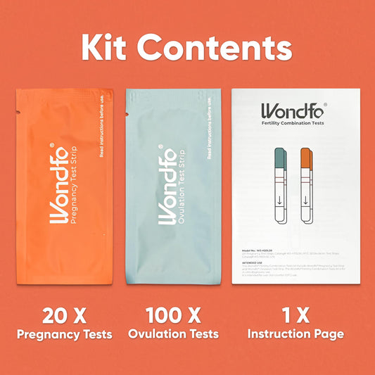Individually sealed ovulation and pregnancy test strips