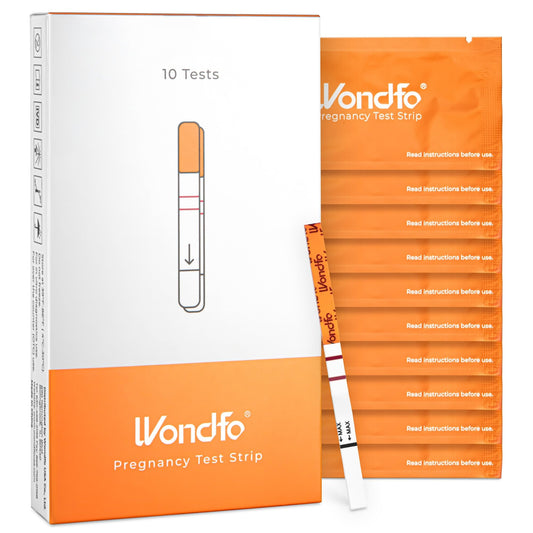 Wondfo 5mm pregnancy test strip showing result window