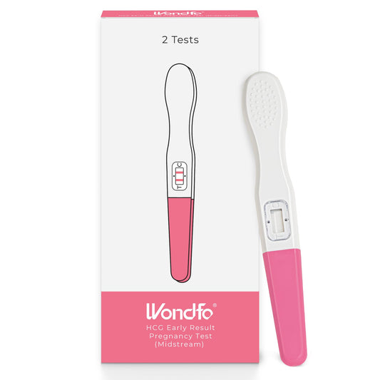 Wondfo early result pregnancy test stick front view