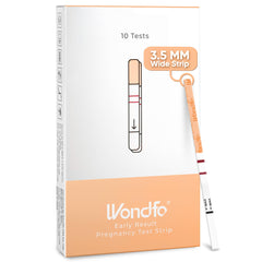 Wondfo 3.5mm early result pregnancy test strips packaging