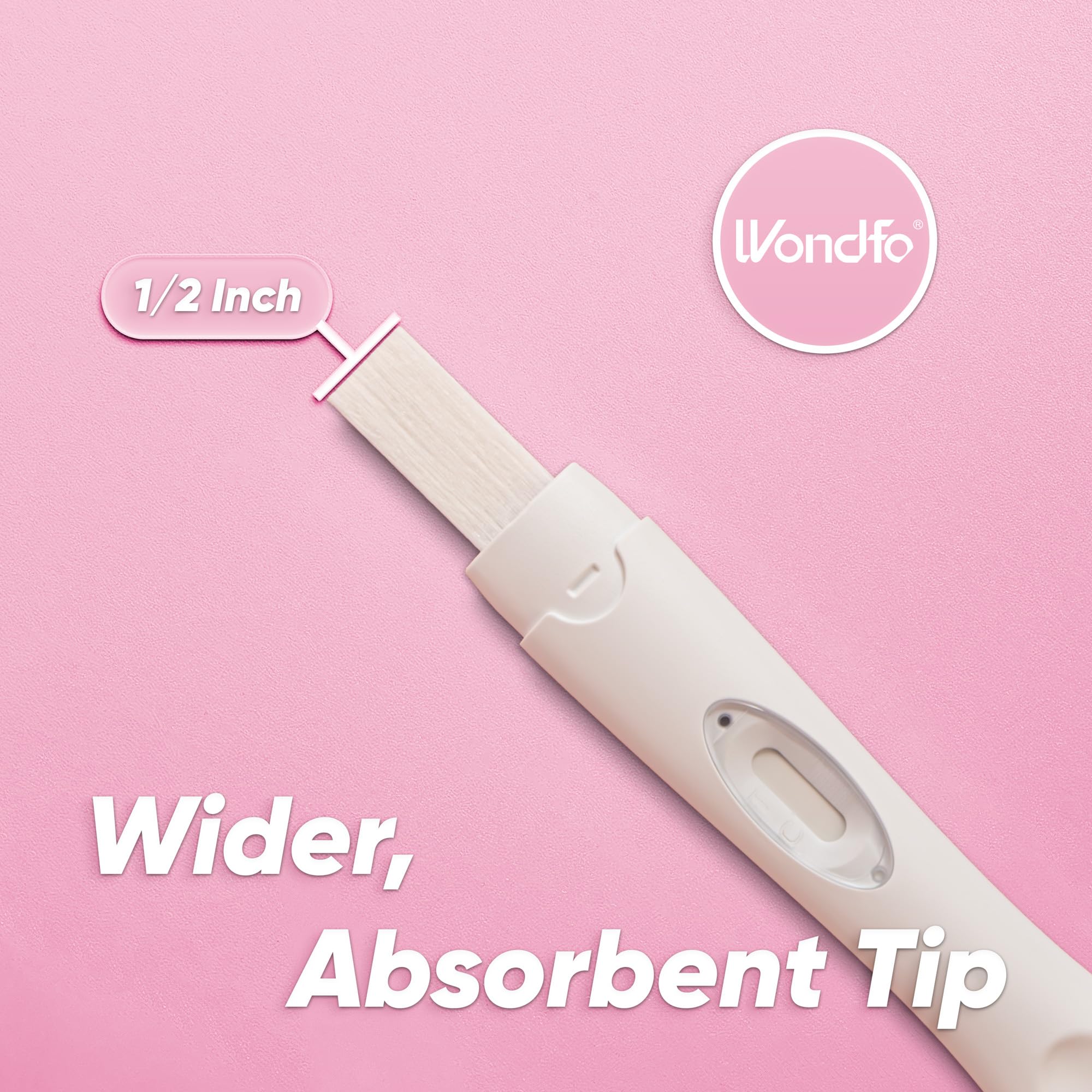 Wondfo pregnancy test 3-count pack – back view