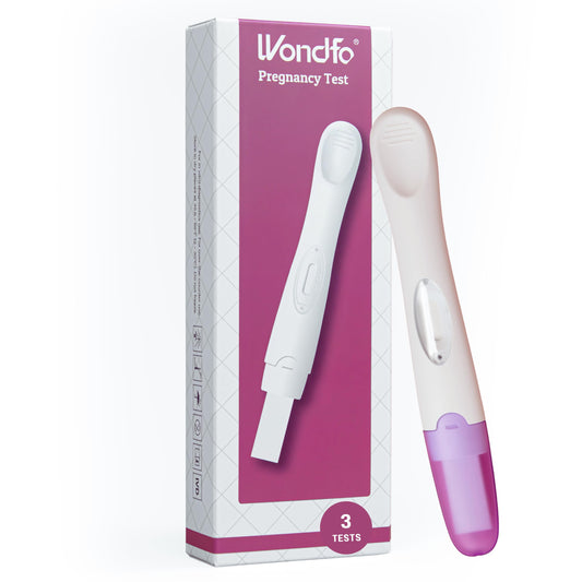 Wondfo pregnancy test 3-count pack – front view