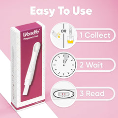 Wondfo test stick with wide absorbent tip