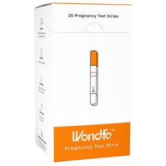 Wondfo 25-count pregnancy test strips kit