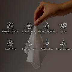 Woo More Play Freshies pH-balanced label emphasizes gentle care for sensitive skin.