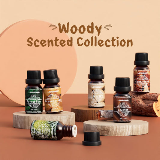 ARVIDSSON Woody Essential Oils Set bottle – Leather fragrance