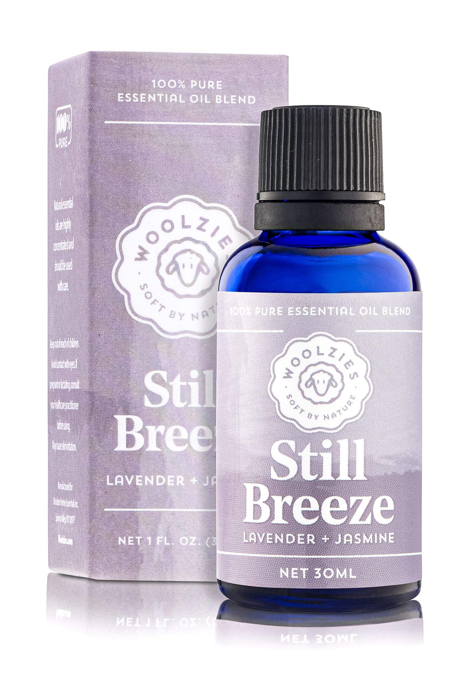 Woolzies Still Breeze essential oil blend bottle, 1 oz