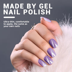 Wooyas gel-finish handmade nails deliver a salon-like look at home.