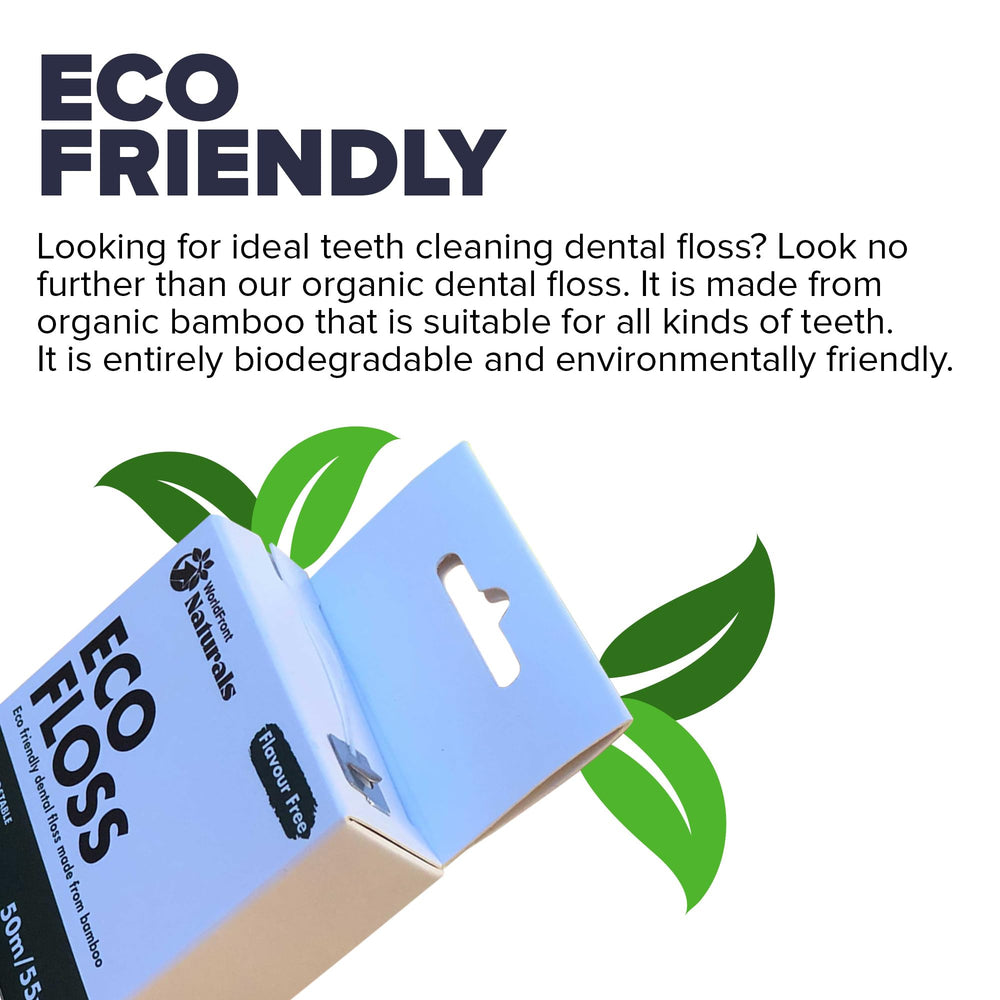Eco-friendly, plastic-free packaging for dental floss