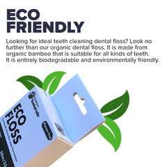 Eco-friendly, plastic-free packaging for dental floss