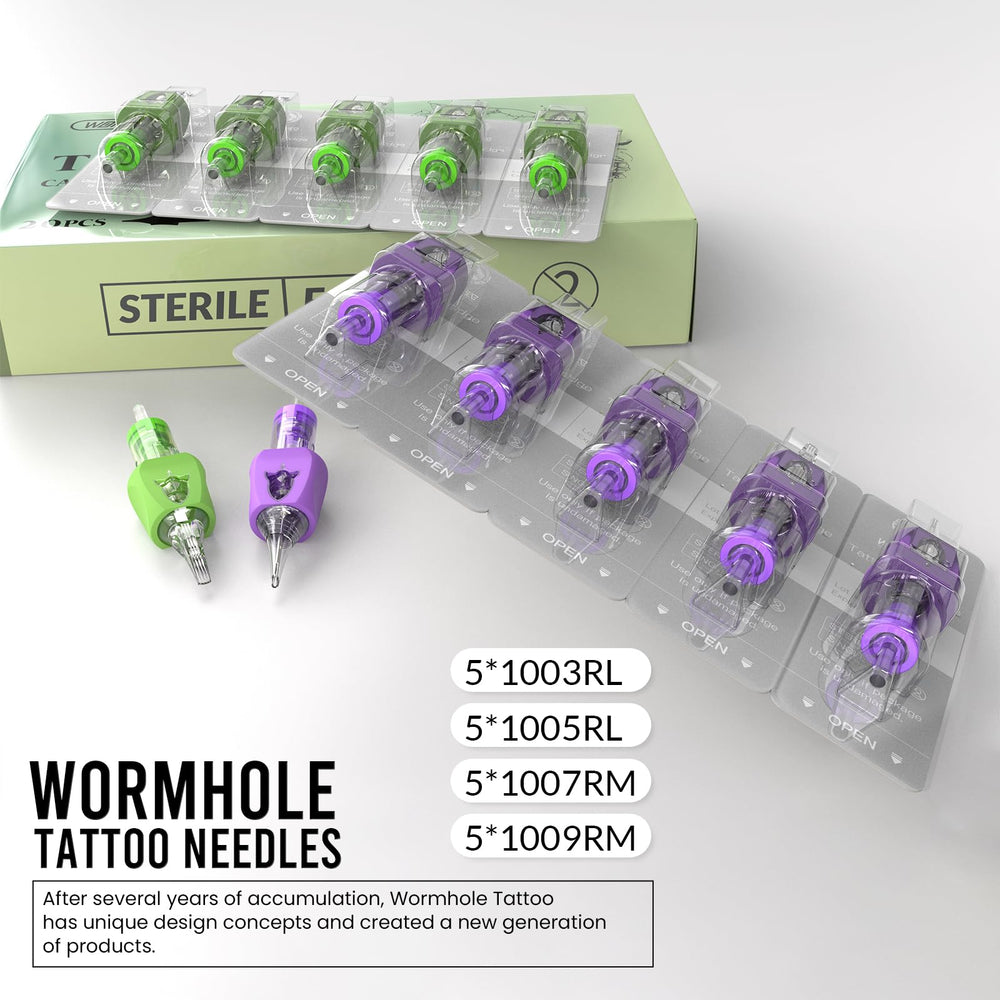 Wormhole Tattoo 1003RL finger-ledge design for better grip