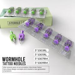 Wormhole Tattoo 1003RL finger-ledge design for better grip