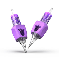 Wormhole Tattoo 1203RL cartridge needles in sealed packaging for safe, ready-to-use sets.