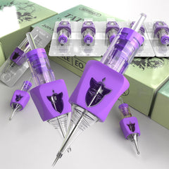 Wormhole Tattoo 1201RL cartridge in sealed packaging emphasizes safety and contamination prevention.