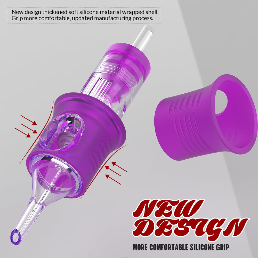 Wormhole Tattoo silicone membrane design reduces vibration for steadier control.