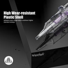 Wormhole Tattoo stainless steel needles provide durable, consistent performance.