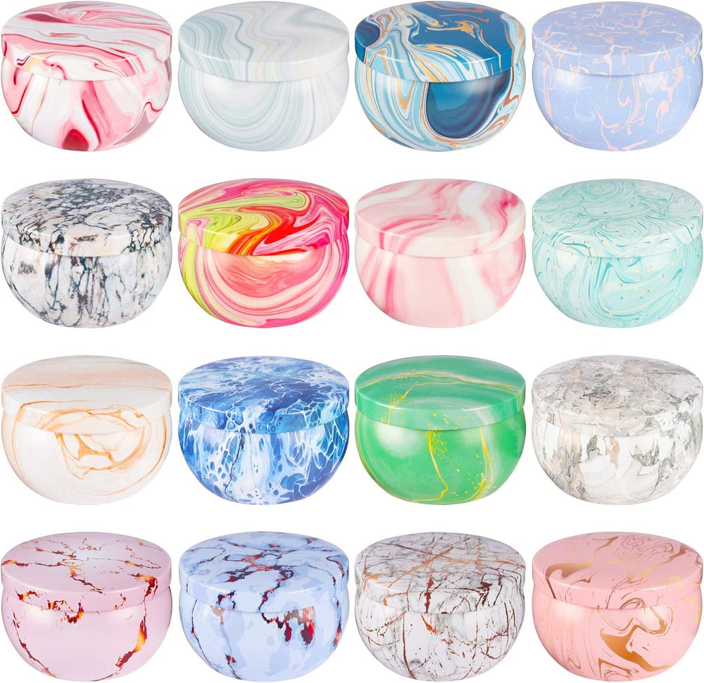 WPONSZU 16-pack scented candle gift set box display