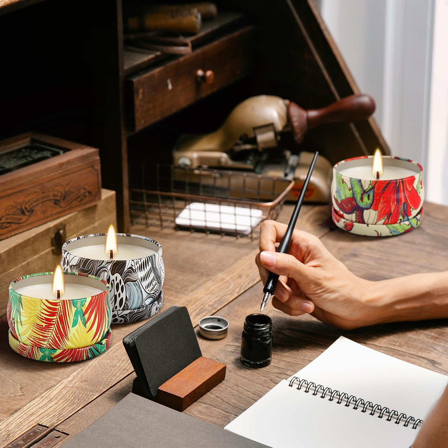 Evening in Paris fragrance candle from WPONSZU set