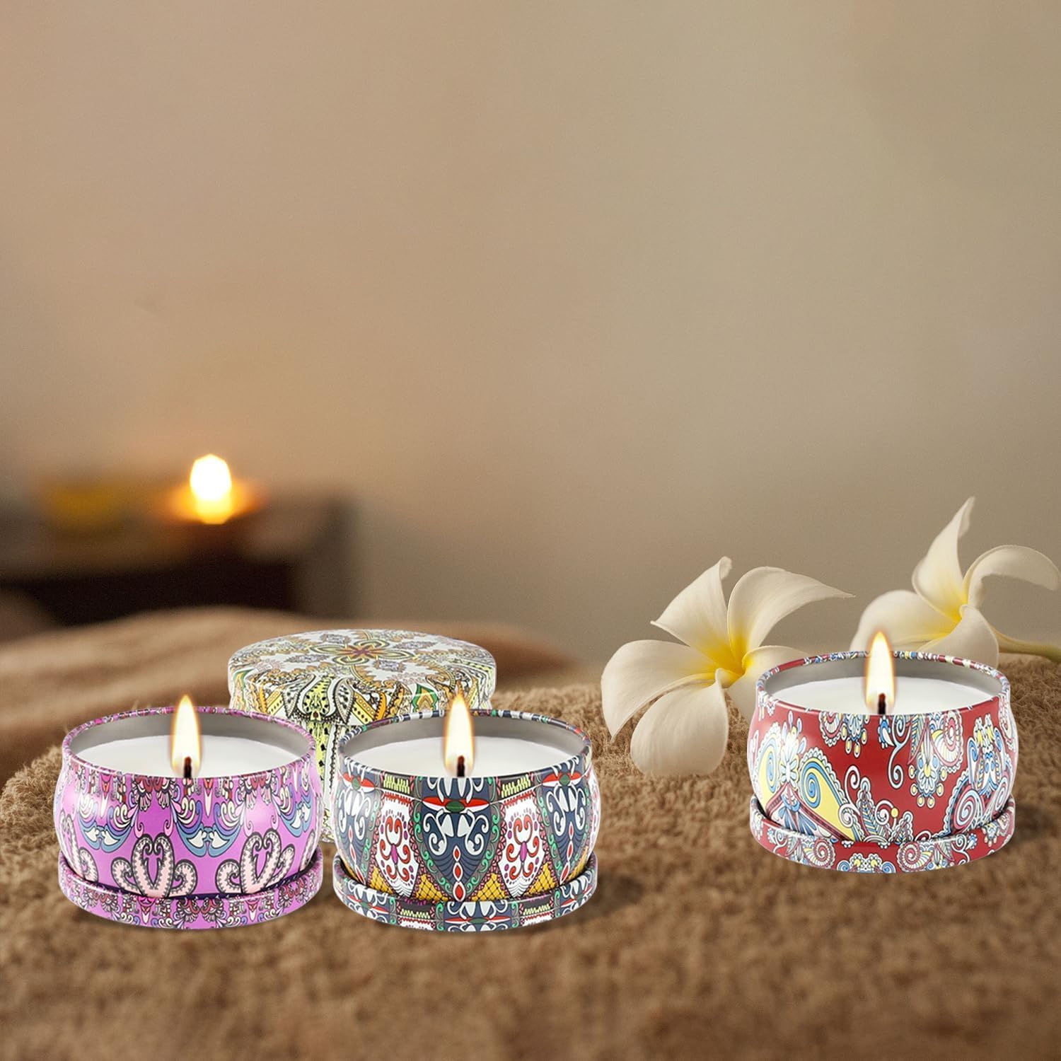 24 x 2.5 oz soy wax candles in a single advent calendar