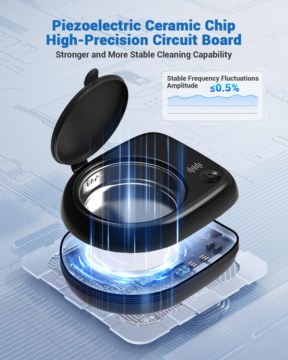 Ultra-thin 1.9-inch portable design