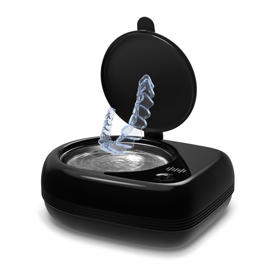 Front view of Wrklly ultrasonic retainer cleaner