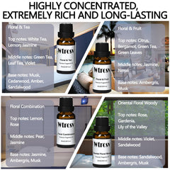 Wtrcsv Hotel Fragrance Oils diffuser use, delivering a long-lasting hotel-inspired aroma