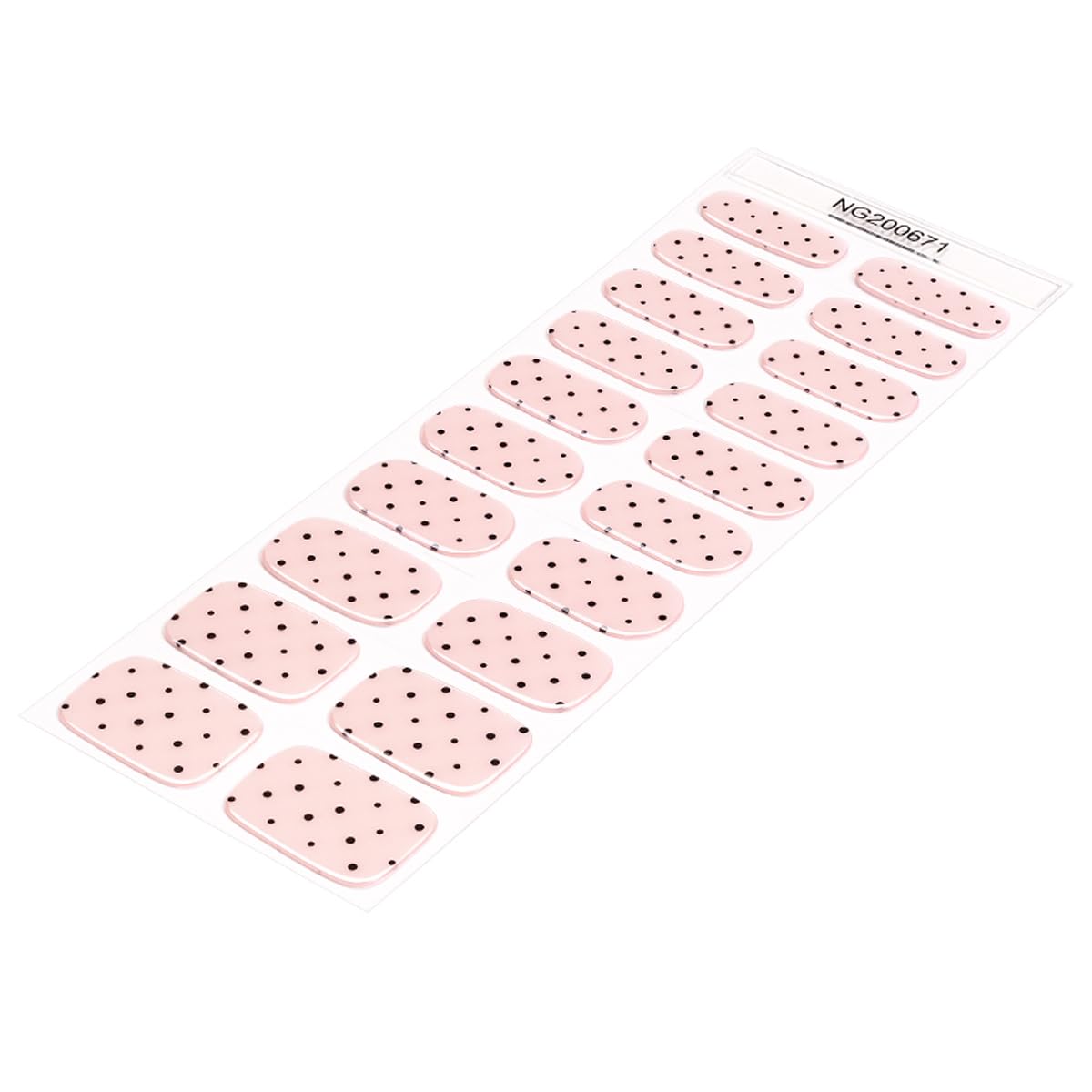 WUHCIM polka-dot gel wraps deliver glossy, chip-free wear