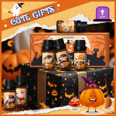 WUSEONY Caramel Corn bottle styled with popcorn emphasizing festive carnival scent benefit