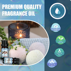 WUSEONY Soft Powder fragrance oil bottle in amber glass