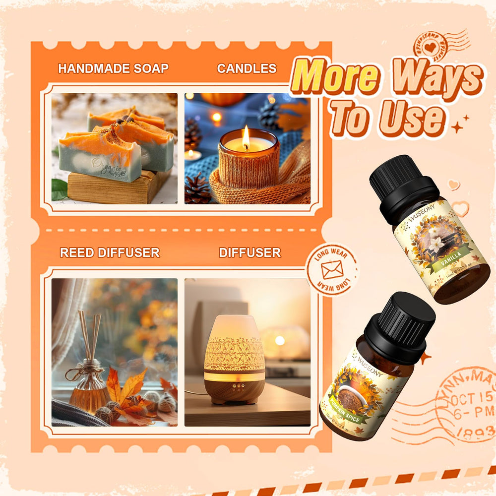 Pumpkin Spice essential oil blend