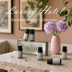 Citrus Amber essential oil bottle from WUSEONY set