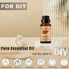 Aromatherapy diffuser setup with Wuvezrub amber essential oil
