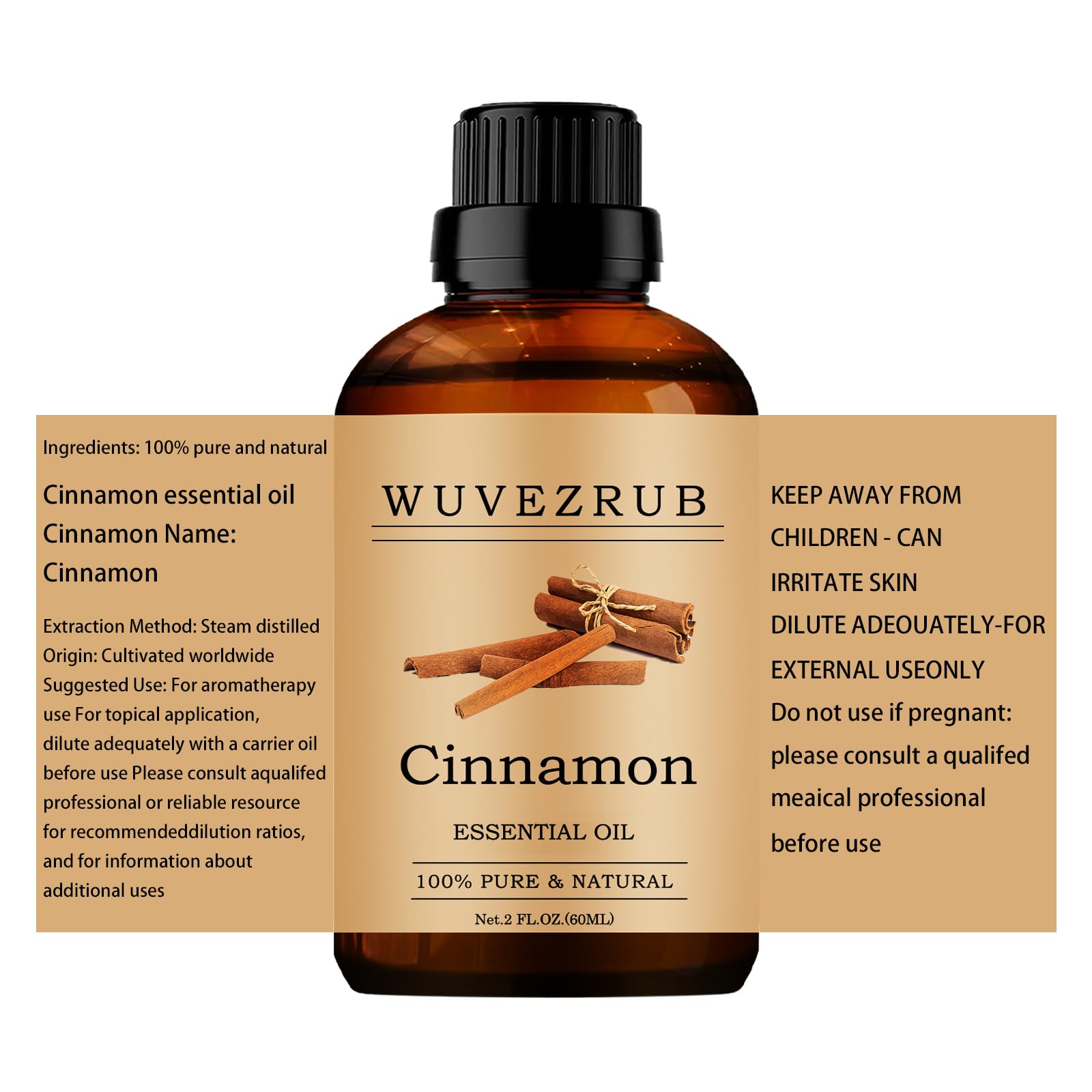 Wuvezrub quality guarantee for essential oils