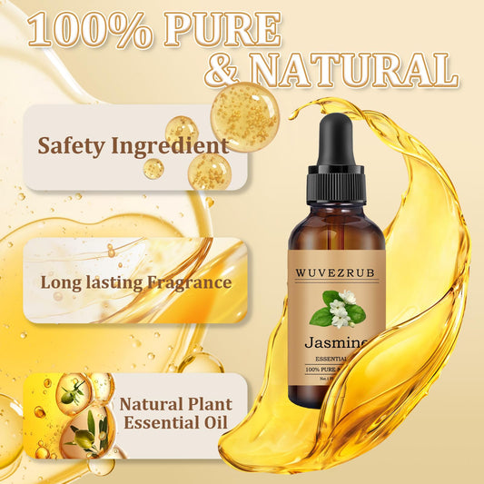 Aromatherapy diffuser ready with Jasmine essential oil