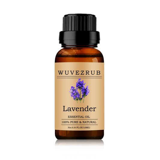 Wuvezrub Lavender Essential Oil 10ml bottle - front view