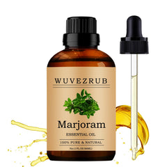 Wuvezrub Marjoram Essential Oil bottle 60ML (2 oz) front view