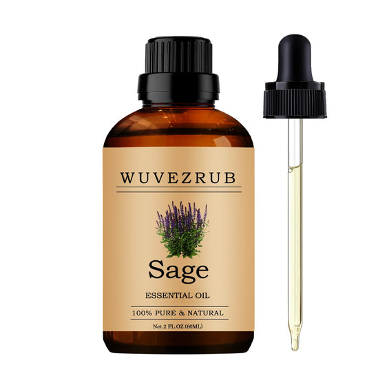Wuvezrub Sage Essential Oil bottle 60ml