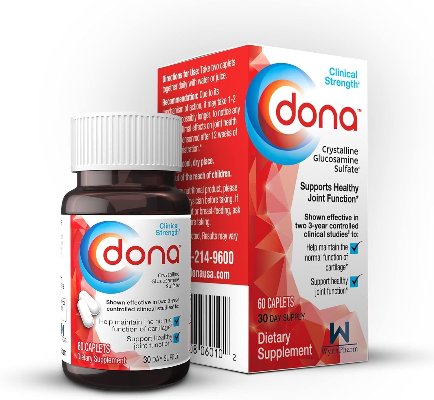 Close-up of crystalline glucosamine sulfate pills