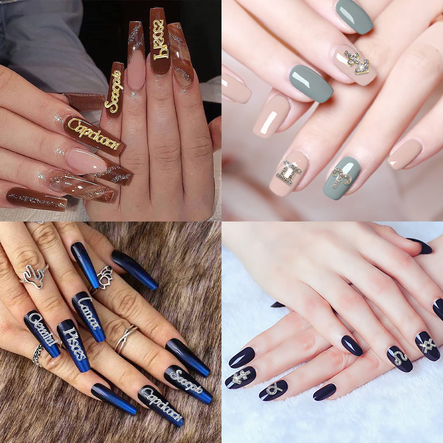 Easy application on natural or acrylic nails with base and top coats.