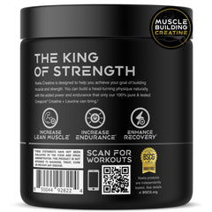 Creapure ingredients label on XEELA Creatine