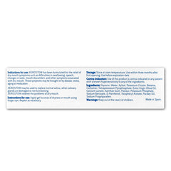 Saliactive ingredients: extra virgin olive oil, xylitol, and betaine