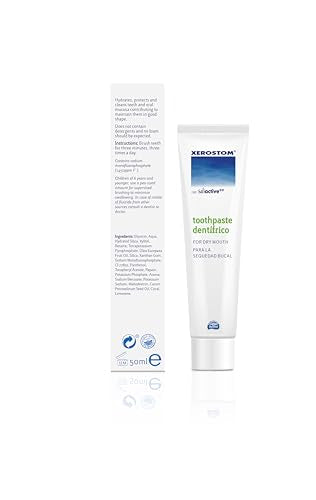 Adult oral care toothpaste designed for xerostomia