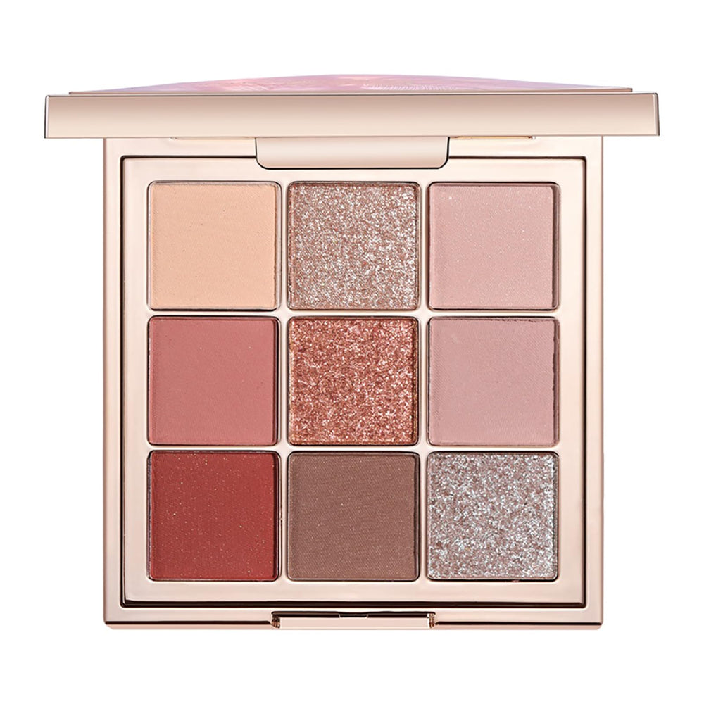 XFEXM 9 Colors Eyeshadow Palette in compact case for on-the-go makeup mastery