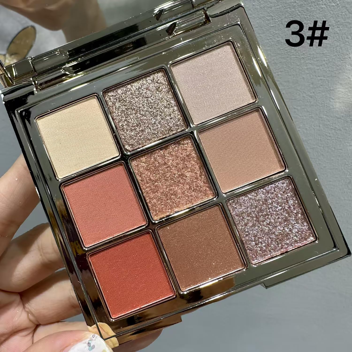 XFEXM palette swatches matte shades for everyday, smooth blending
